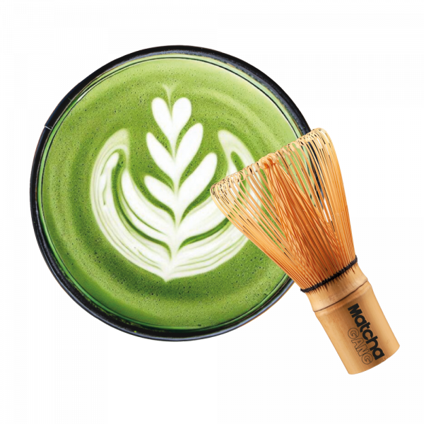 matcha latte art et fouet chasen