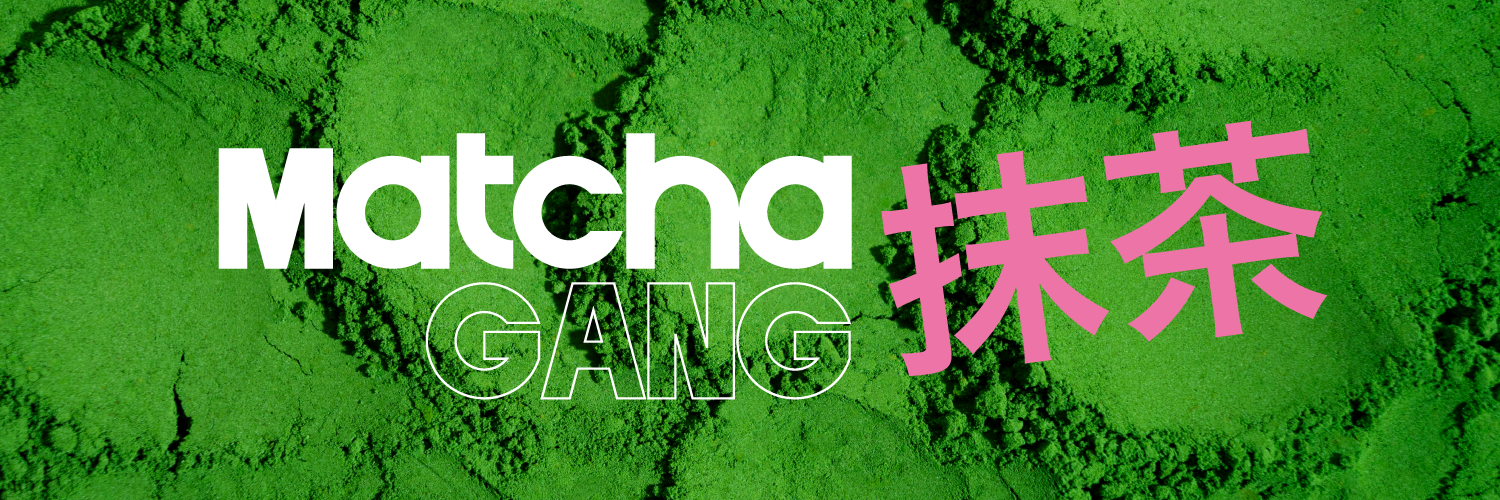 poudre de the vert matcha gang