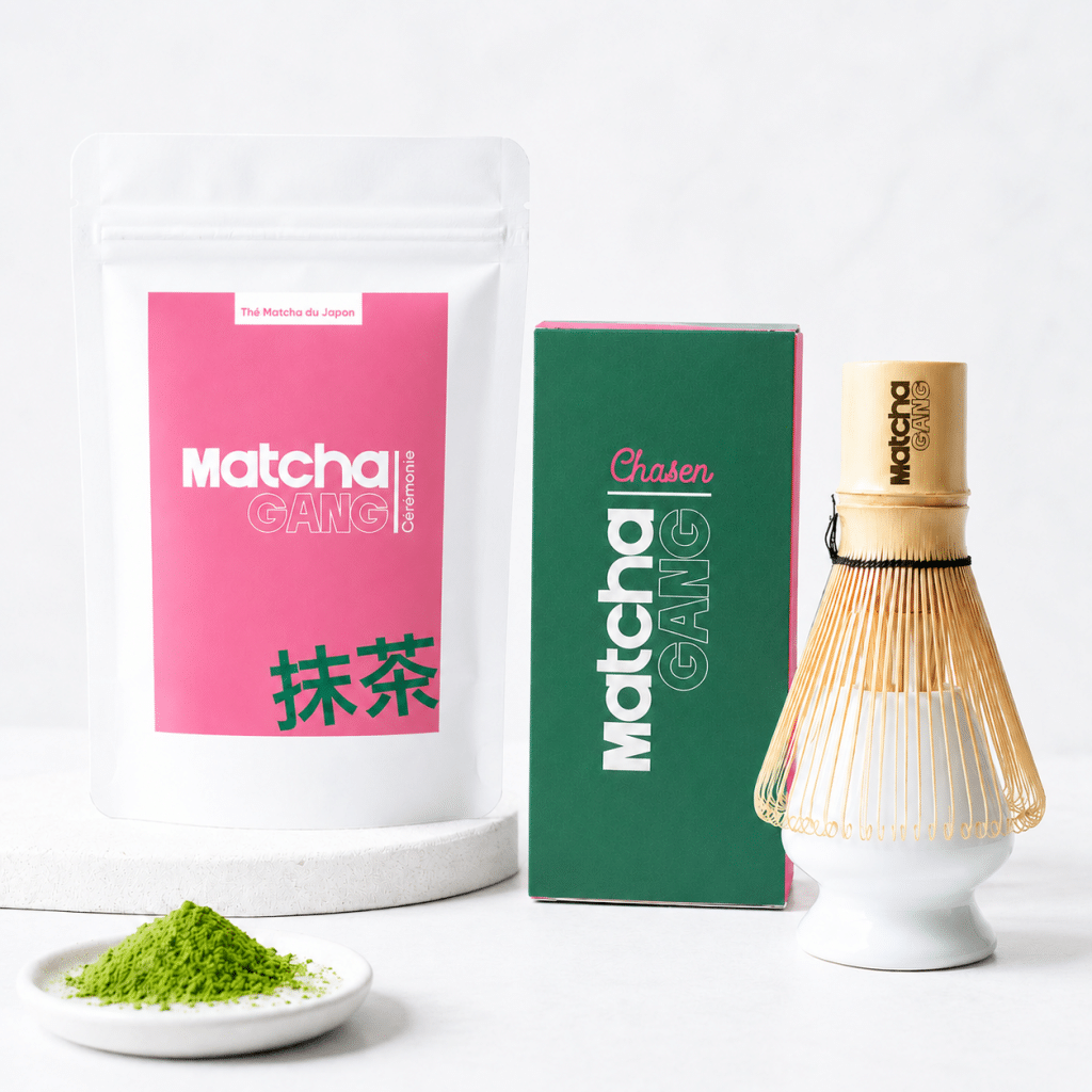 kit matcha avec fouet chasen et poudre de matcha